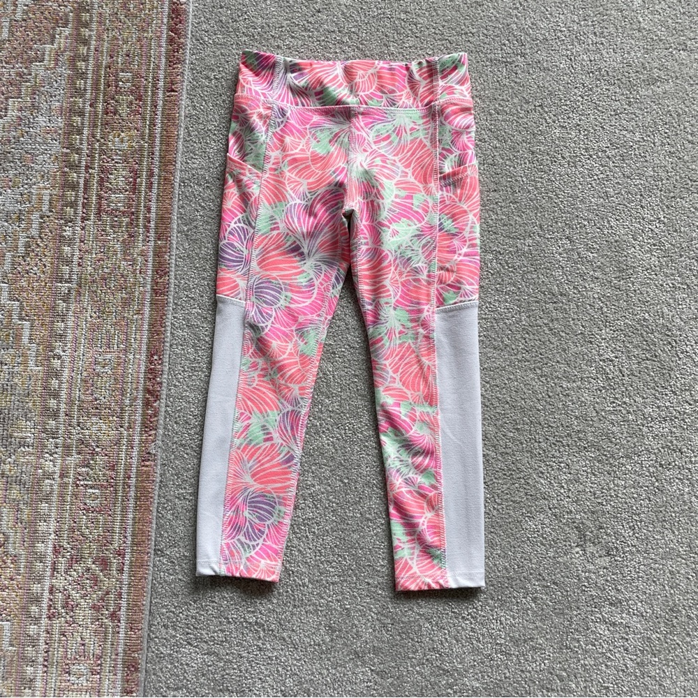 Athletic Works Girls’ Pink & Multicolor Leggings. Size XS (4/5) - Picture 10 of 10